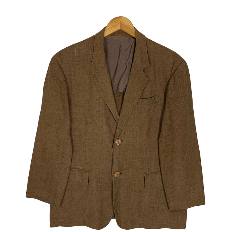 Y's Yohji Yamamoto Blazer: Linne bomullsjacka bild 1