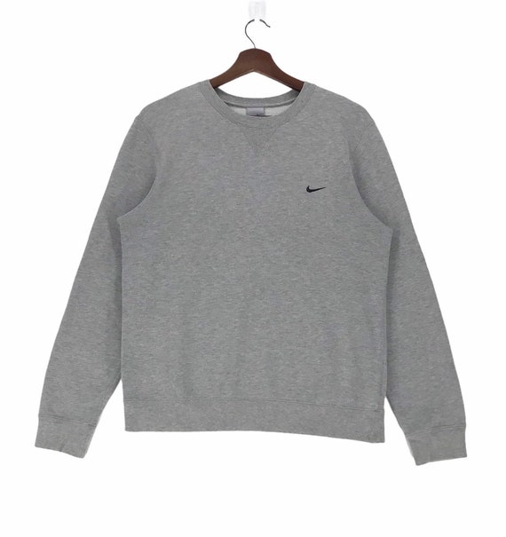 Vintage Nike Sweatshirt Crewneck Small Logo Nike Swoosh Streetwear Fashion Pullover Medium Size Vintage Sweatshirt. Etsy Hong Kong