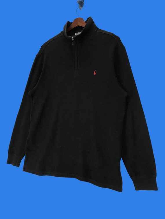 Vintage Polo Ralph Lauren Half Zip Sweatshirt Small Logo