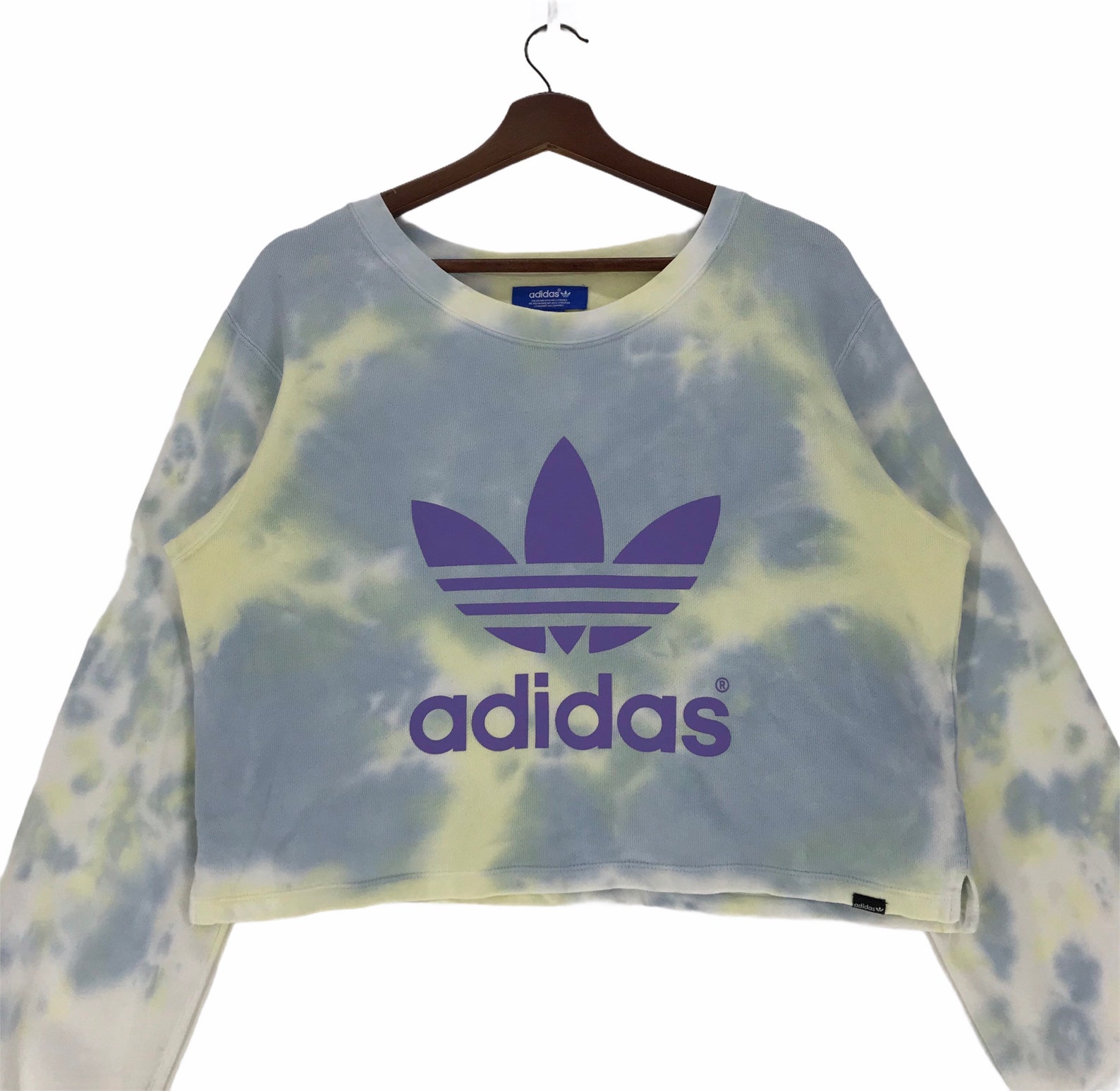 tie dye adidas sweater