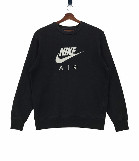 met de klok mee Wiegen hanger Vintage Nike Air Sweatshirt Crewneck Spellout Big Logo Nike - Etsy