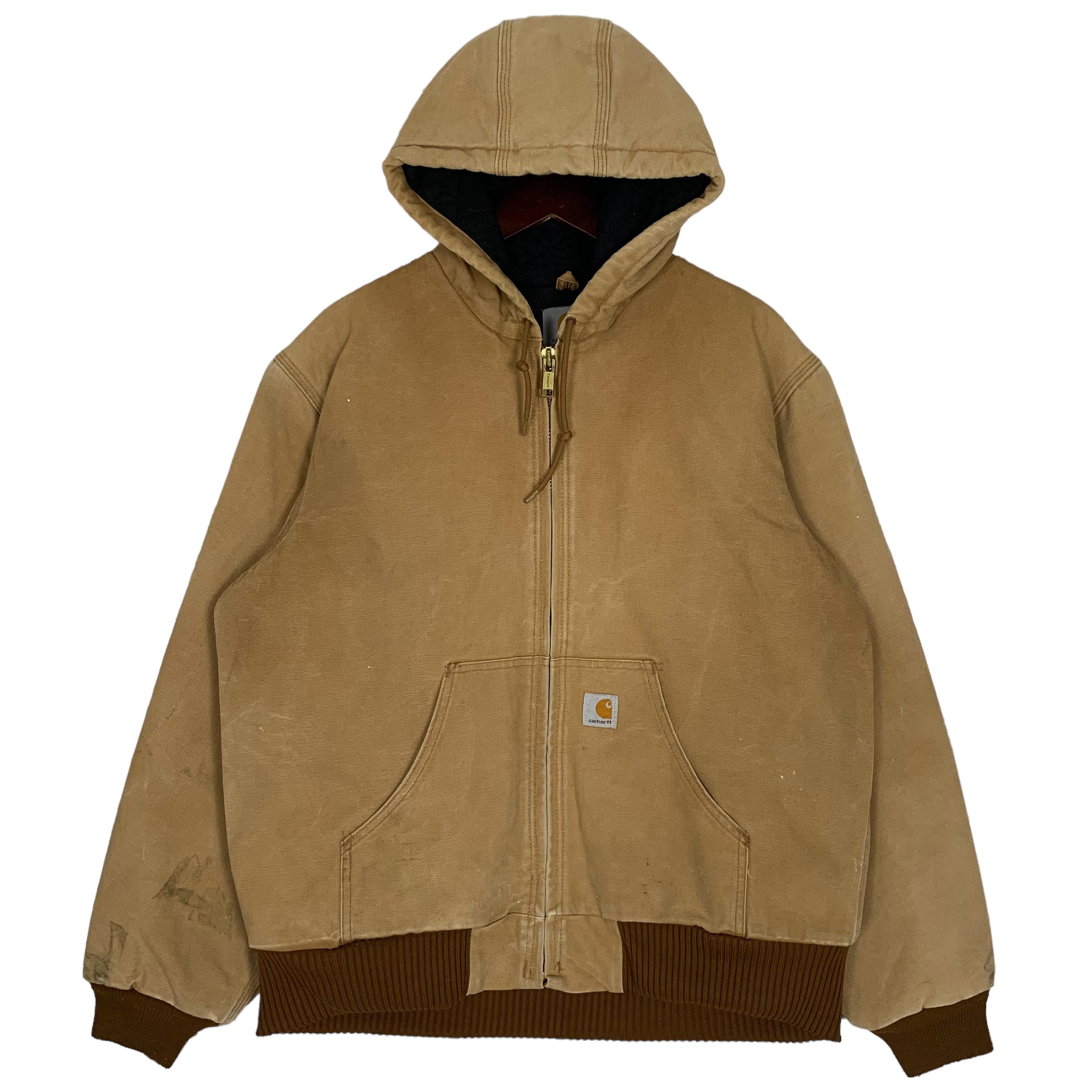 ダ*ル様 90s Carhartt duck active jacket par Workwear Vintage Carhartt Duck Active Jacket Carhatt Zipper Jacket