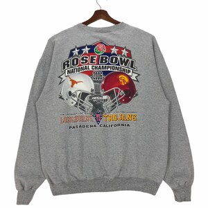 Vintage Rose Bowl 2006 Sweatshirt: Longhorns Vs Trojans, Size 