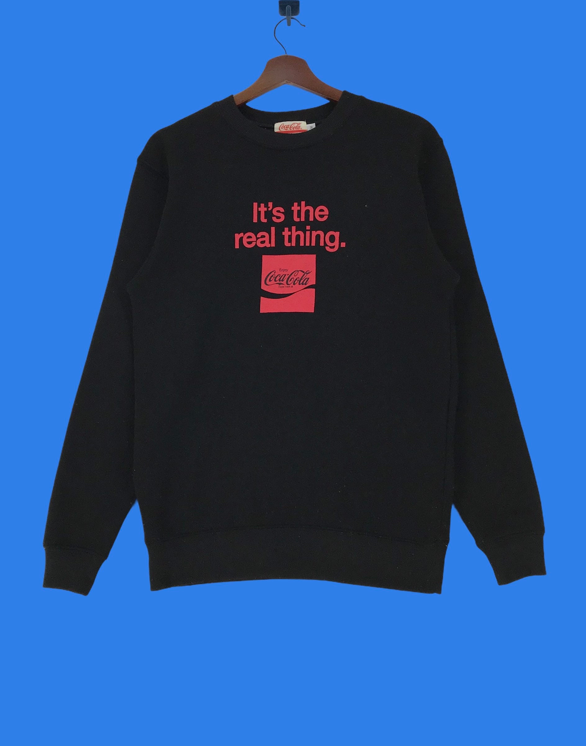Vintage Coca Cola Swearshirt Pullover Jumper Medium Size Vintage Sweatshirt