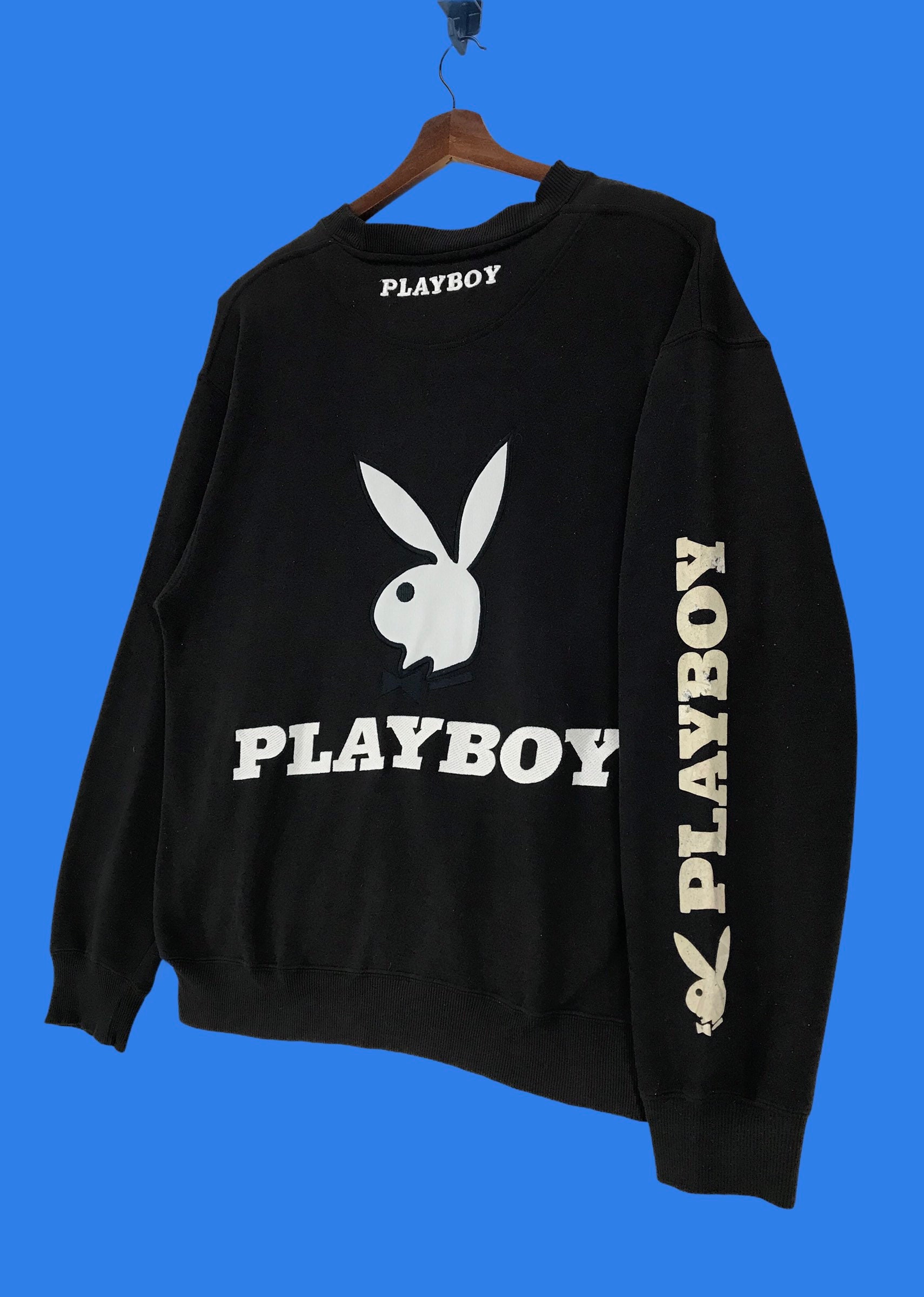 【希少】ヴィンテージ プレイボーイ スウェット　play boy ヴィンテージ プレイボーイ スウェットシャツ 刺繍 スペルアウト