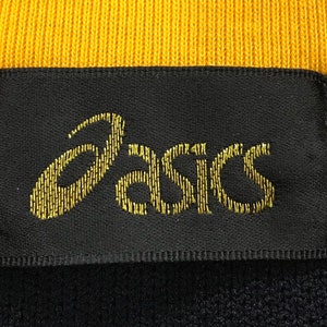 Vintage Asics Side Tape Sweatshirt Crewneck Small Logo Asics Sportwear Pullover Jumper Large Size Vintage Sweatshirt. image 5