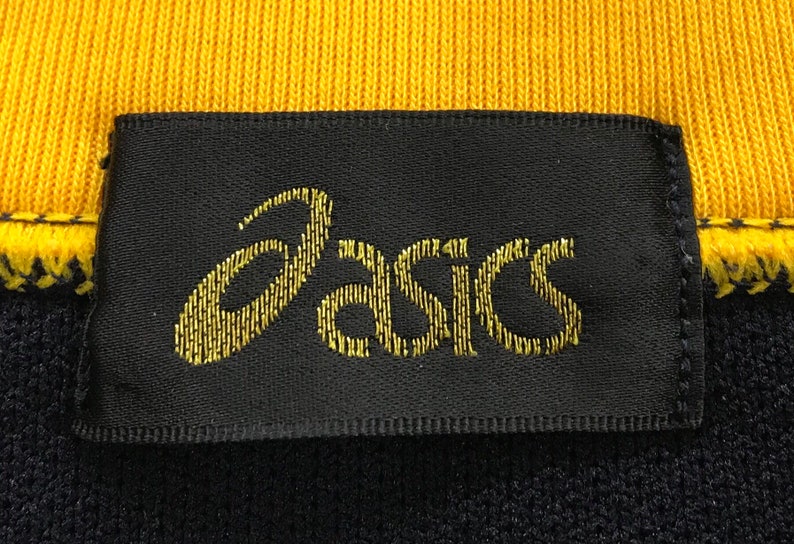 Vintage Asics Side Tape Sweatshirt Crewneck Small Logo Asics Sportwear Pullover Jumper Large Size Vintage Sweatshirt. image 5