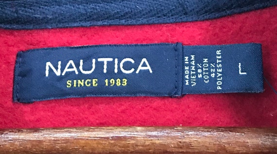 Vintage Nautica American Brand Half Zip Sweatshir… - image 5