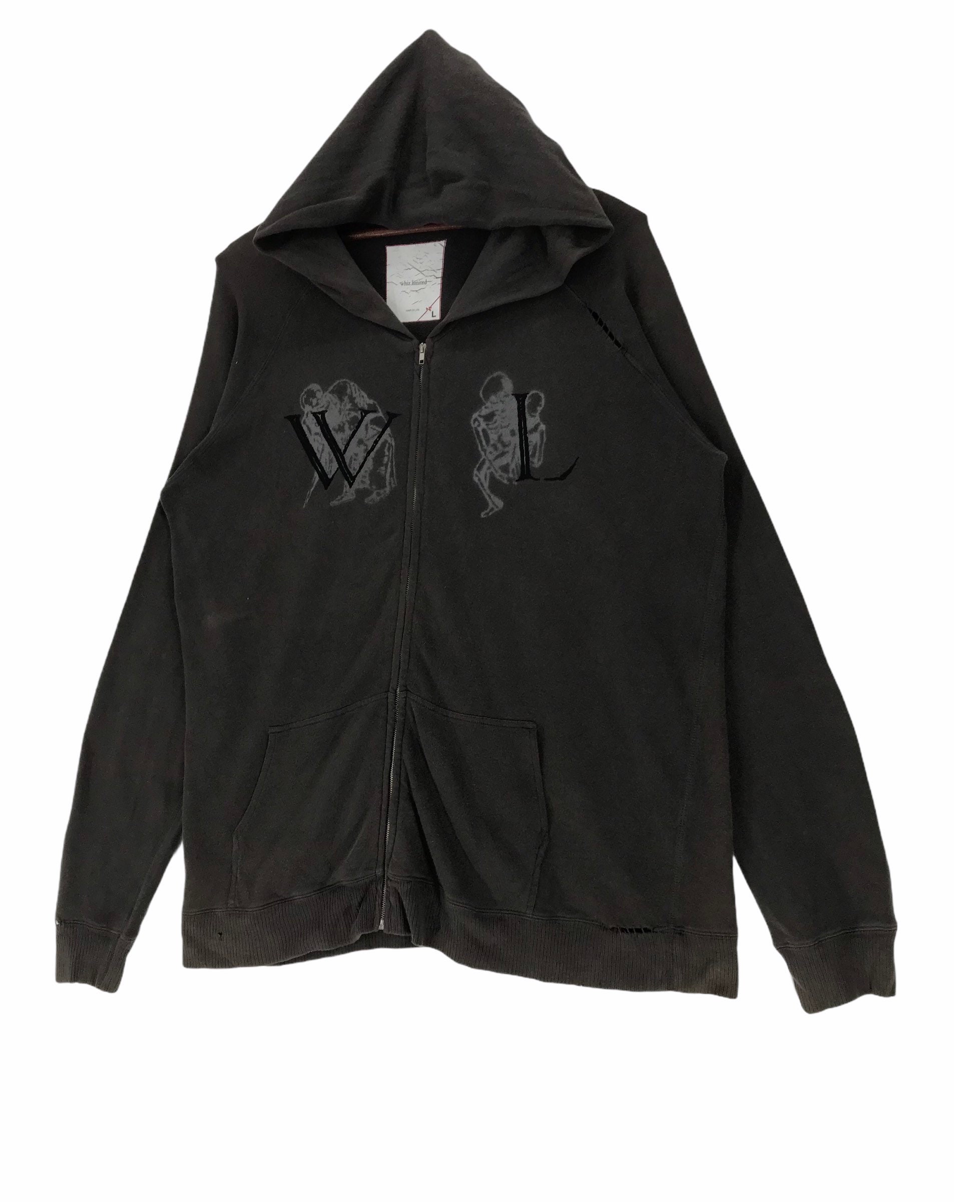 Whiz Limited Japanese Brand Hoodie Jacket up Zip Embroidery - Etsy