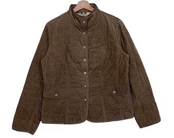 Vintage Burberrys Jacke Burberry Cord Jacke Frauen Größe Small