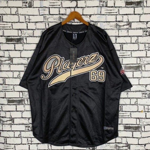 Vintage Players 69 Baseball Jersey Size XL - Etsy