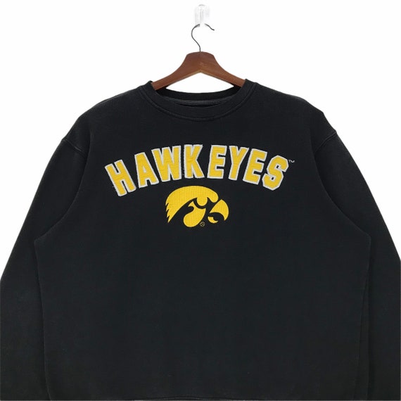 Vintage 90s The Iowa Hawkeyes Football Sweatshirt… - image 3