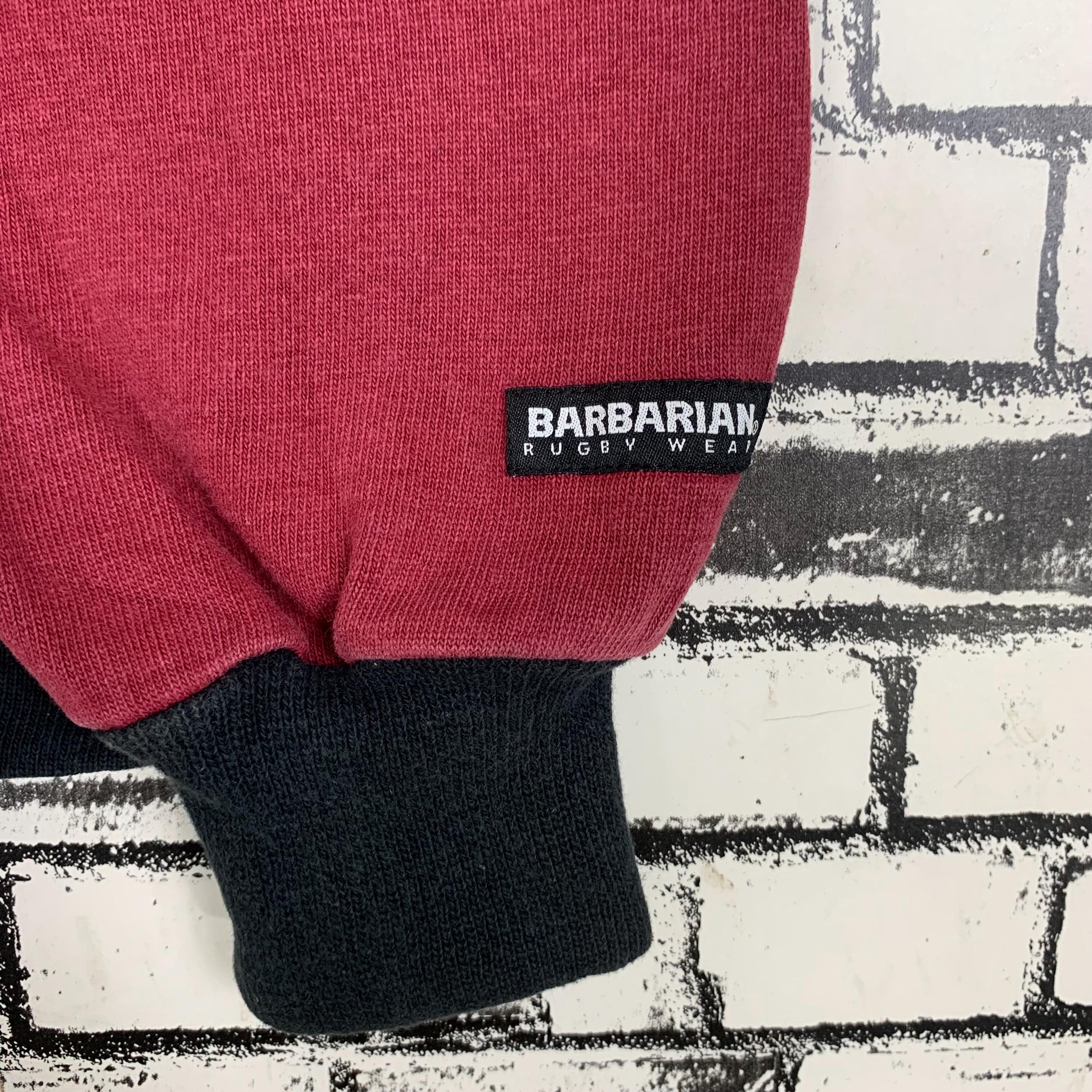 Vintage 90s Sportwear Barbarian Rugby Wear Polo Rugby Shirt - Etsy