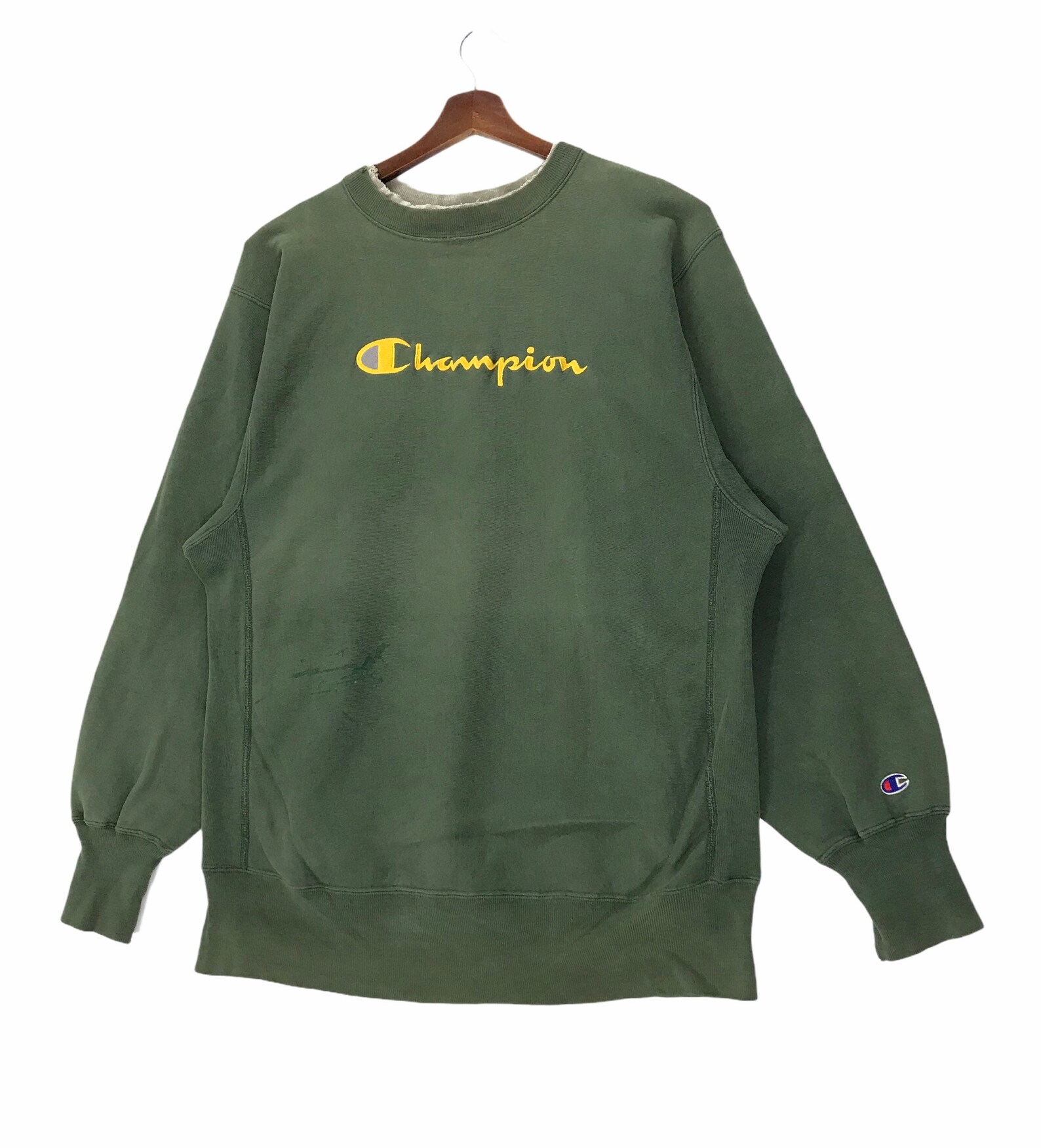 Vintage 90s Champion Sweatshirt Crewneck Embroidery Spellout - Etsy