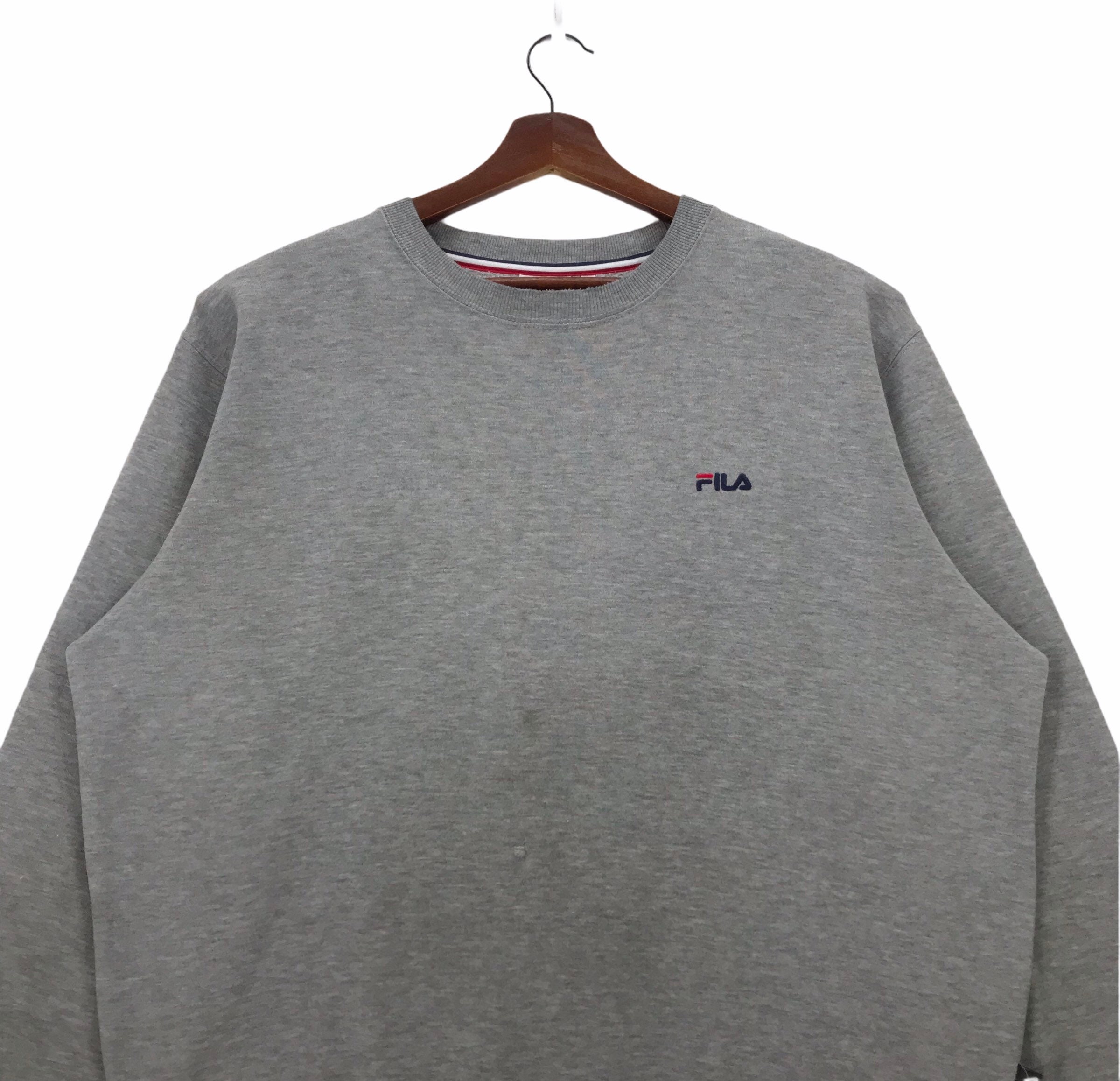 Vintage Fila Sweatshirt Crewneck Embroidery Spellout Fila Sportwear ...