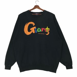Vintage Yomiuri Giants Sweatshirt Yomiuri Giants Japanese Baseball Teams Pullover Size Large.