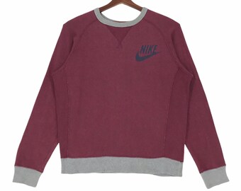 Vintage Nike Sweatshirt, Big Logo Crewneck, Streetwear Fashion, Medium