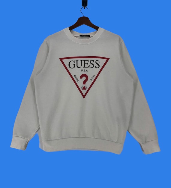 Logo Sweatshirt Crewneck Guess 