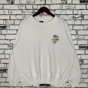 Vintage Stussy Sweatshirt Stussy Old Skoop Crewneck Made In USA