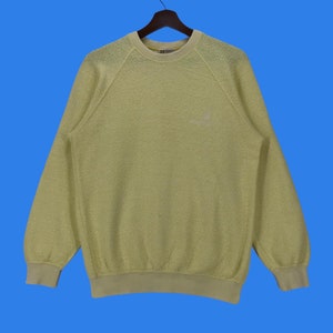 Vintage 80s Hang ten Sweatshirt Spellout hang ten Lifestyle Surfboards Pullover Jumper Small Size Vintage Sweatshirt.