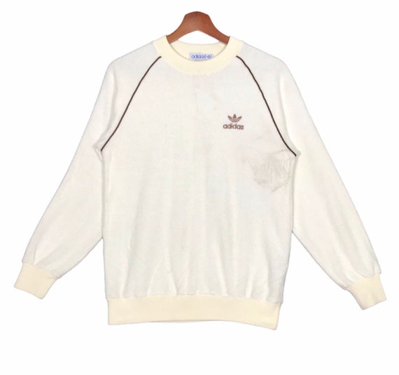 Vintage 80s Adidas Small Logo Sweatshirt Adidas S… - image 1