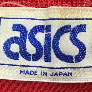 Vintage Asics Sweatshirt Small Logo Asics Sportwear Pullover Medium Size Vintage Sweatshirt. Bild 5