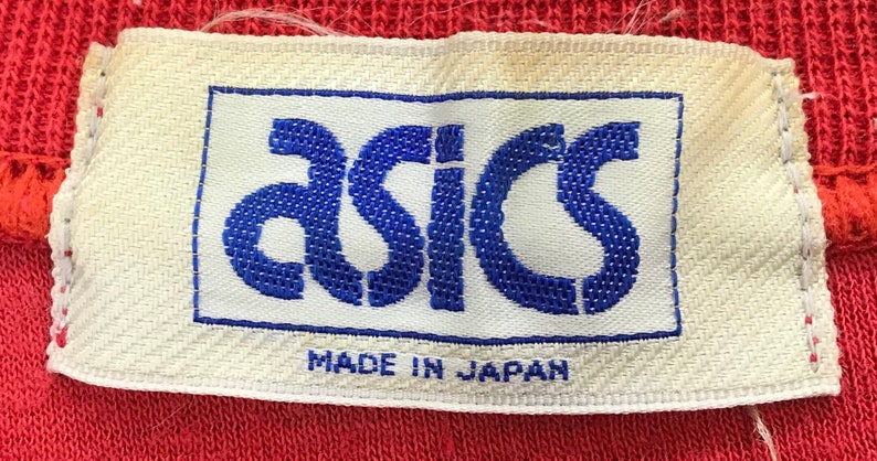 Vintage Asics Sweatshirt Small Logo Asics Sportwear Pullover Medium Size Vintage Sweatshirt. Bild 5