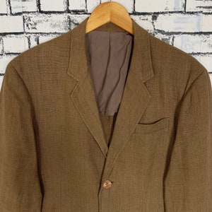 Y's Yohji Yamamoto Blazer: Linne bomullsjacka bild 2