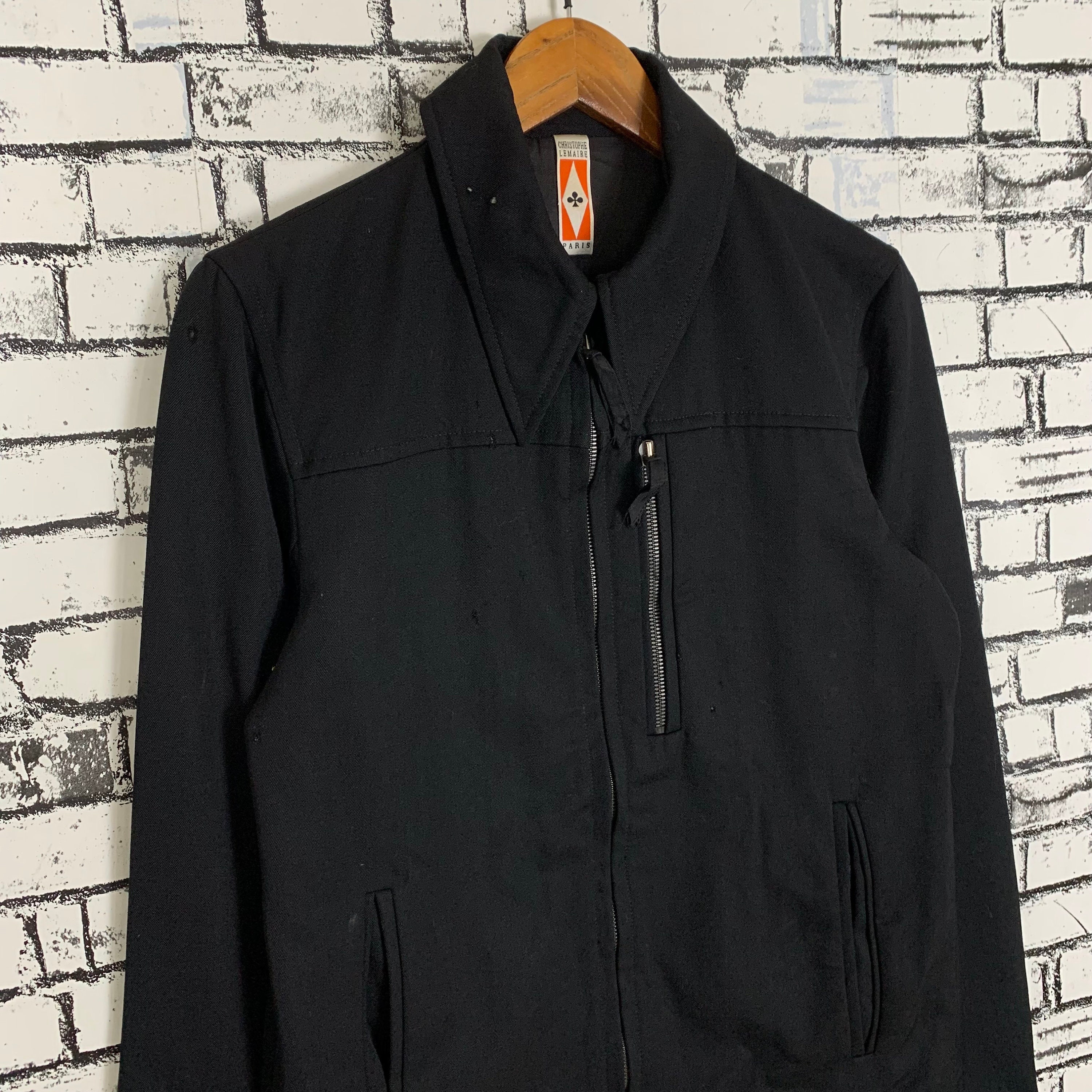 ジャケット・アウター 00s CHRISTOPHE LEMAIRE Tailored Jacket Christophe Lemaire Paris Zipper Jacket - Etsy