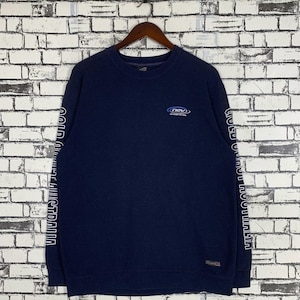 Sudadera con cuello redondo de la marca de surf vintage de los años 90 Surf Wear Nev Surfboard