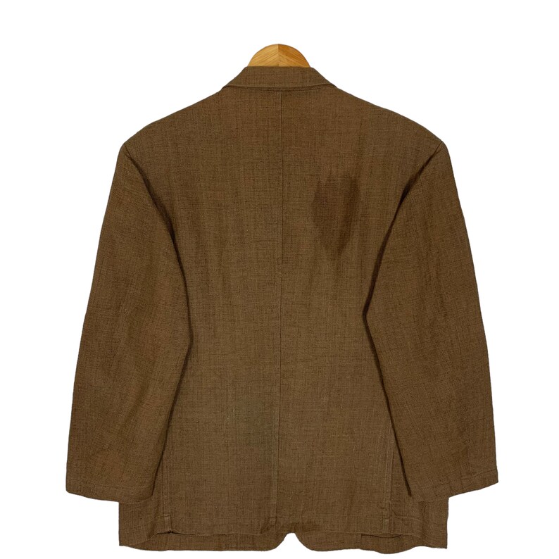 Y's Yohji Yamamoto Blazer: Linne bomullsjacka bild 6