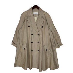 Vintage Luxury Brand Christian Dior Sport Pea Coat Christian Dior Trench Coat