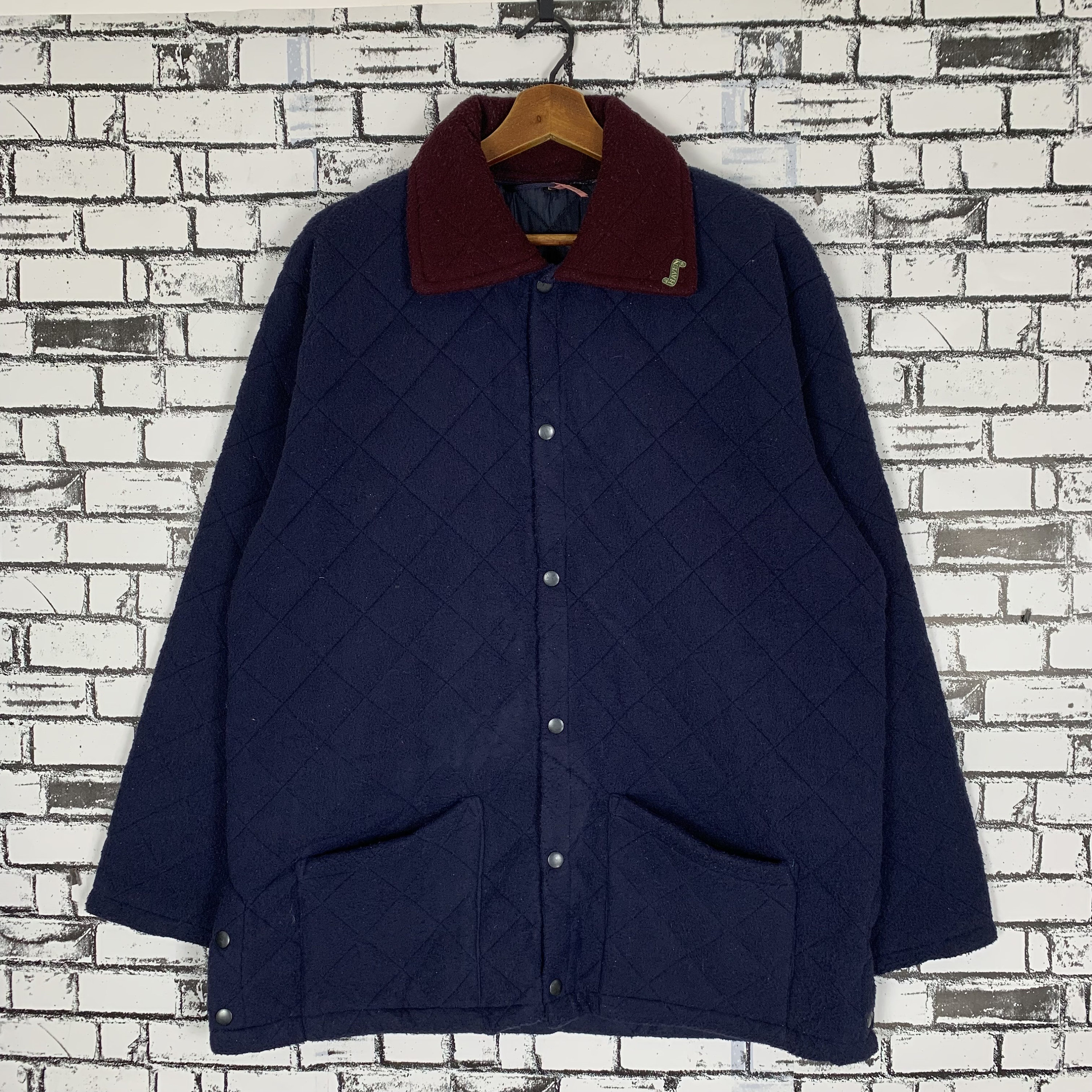 90s uk vintage 英国製 HAVENオイルドジャケット 古着 Vintage Haven Country Classic Quilted Jacket Made in England Size