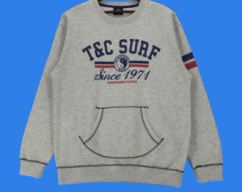 Vintage T&C Surf Designs Hawaii Sweatshirt - Large Pullover