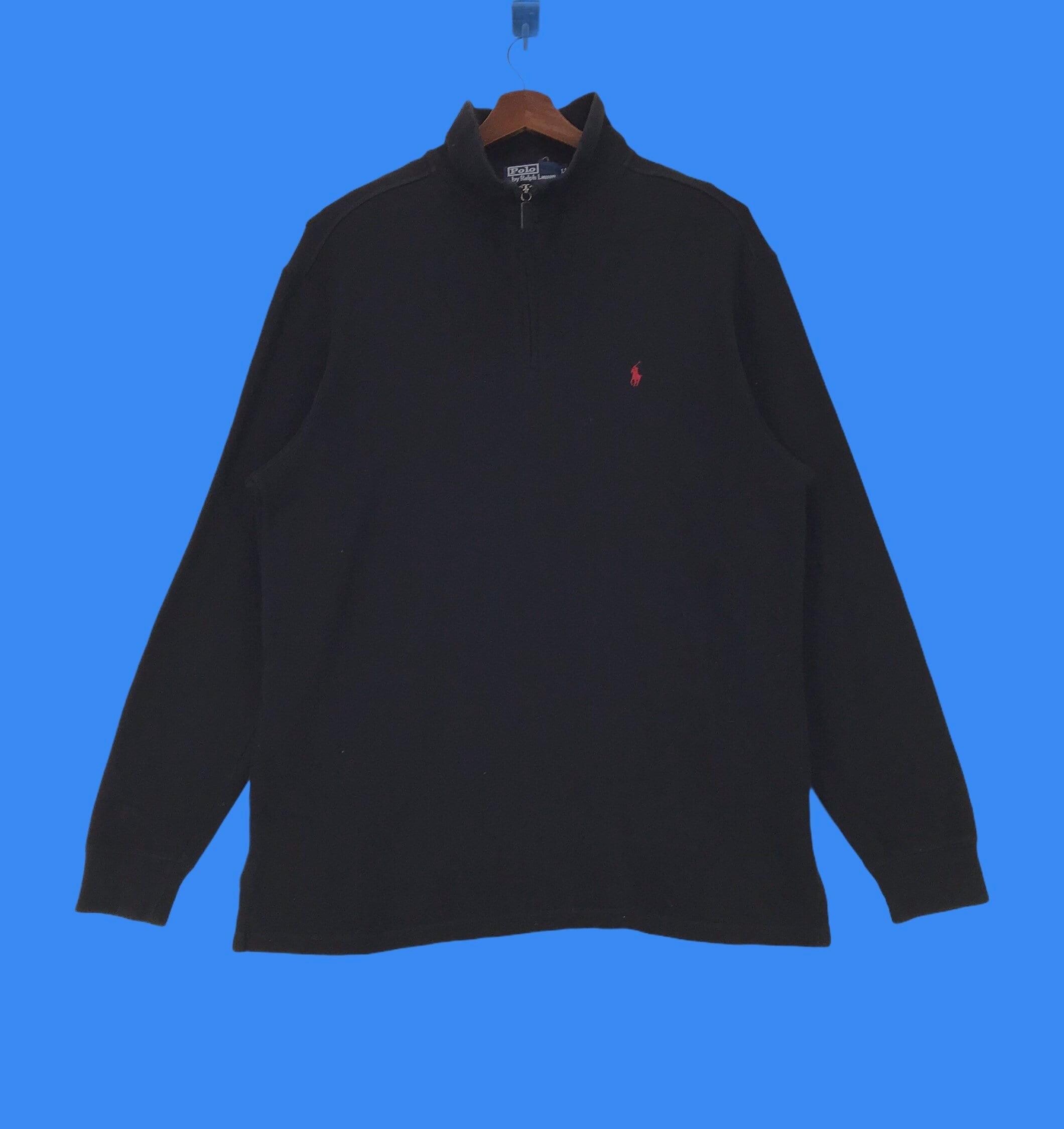 Vintage Polo Ralph Lauren Half Zip Sweatshirt Small Logo
