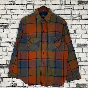Vintage Students by Sears Checkerboard Wool Jacket Multicolour