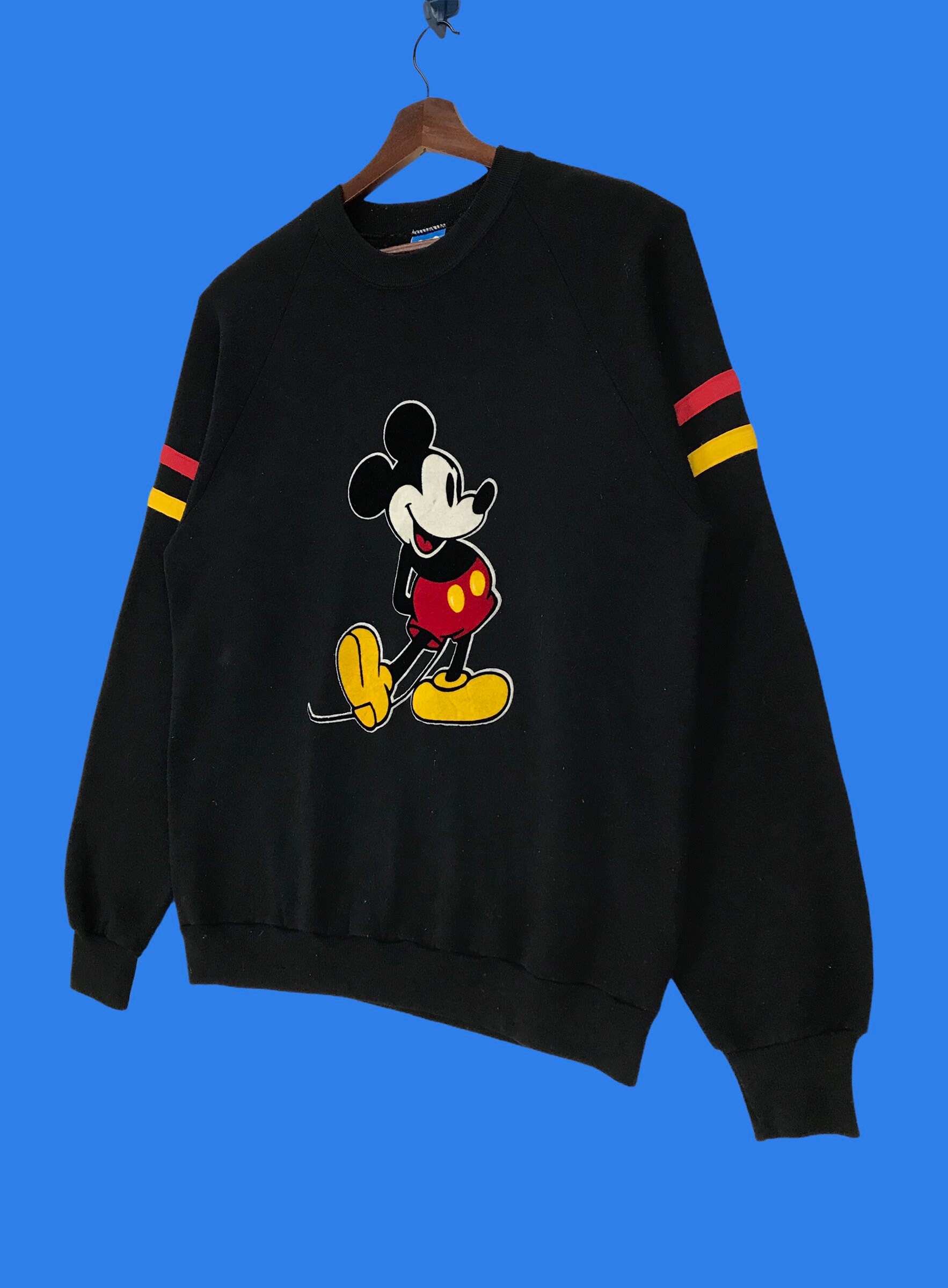 Vintage 90s Mickey Mouse Sweatshirt, Disney Cartoon Jumper (large