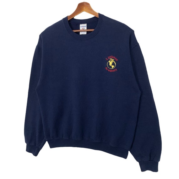 Vintage Littleton Academy Sweatshirt Crewneck Lit… - image 3