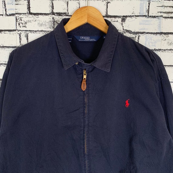 Vintage Polo by Ralph Lauren Blouson Jacket Size Medium - Etsy Vintage Polo by Ralph Lauren Blouson Jacket Size Medium - Etsy