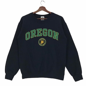 Vintage Oregon Ducks Sweatshirt Spellout Oregon University Sweatshirt Pullover Size Small