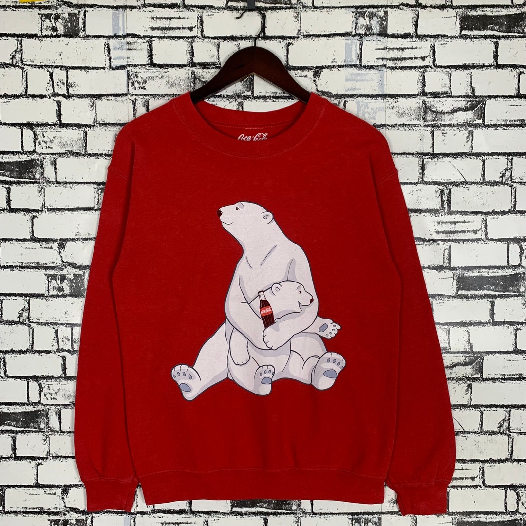 Polar Bear Christmas Sweatshirt 2xl Sunrise Polar Bear Collage