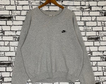 Vintage Nike-sweater uit de jaren 90, klein logo