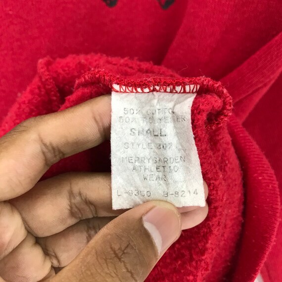 Vintage 80s Graphic Sweatshirt: Public Class Obje… - image 8