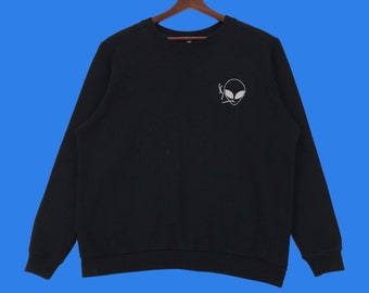 トップス 90s alien workshop sweatshirt fade black トップス 90s alien workshop sweatshirt fade black Alien
