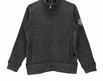 Vintage Fjällräven Kånken Up Zip Tröja Mellanstor Vintage Sweatshirt.