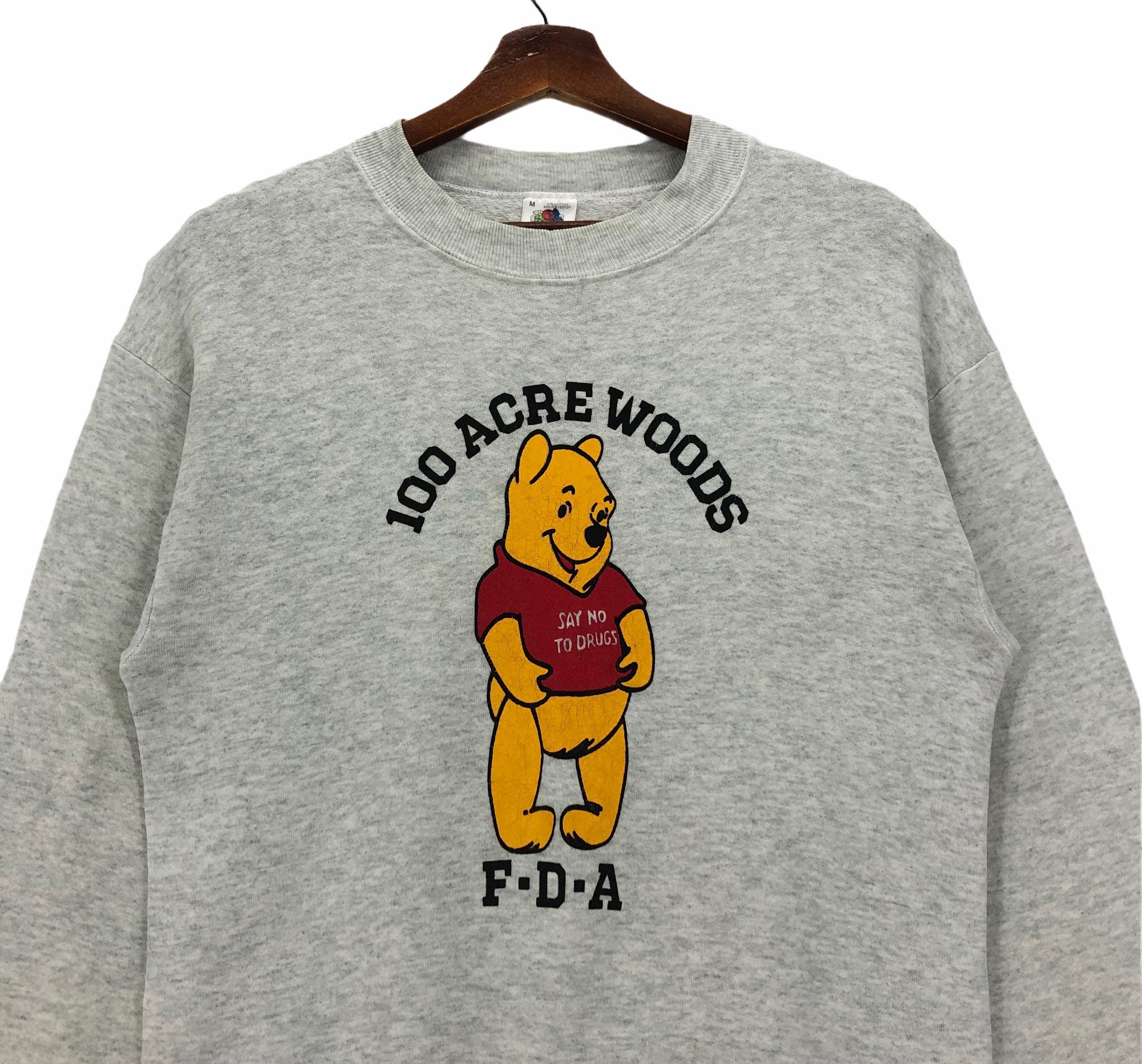 Vintage 90s Winnie the Pooh Sweatshirt - Size Medium - Etsy