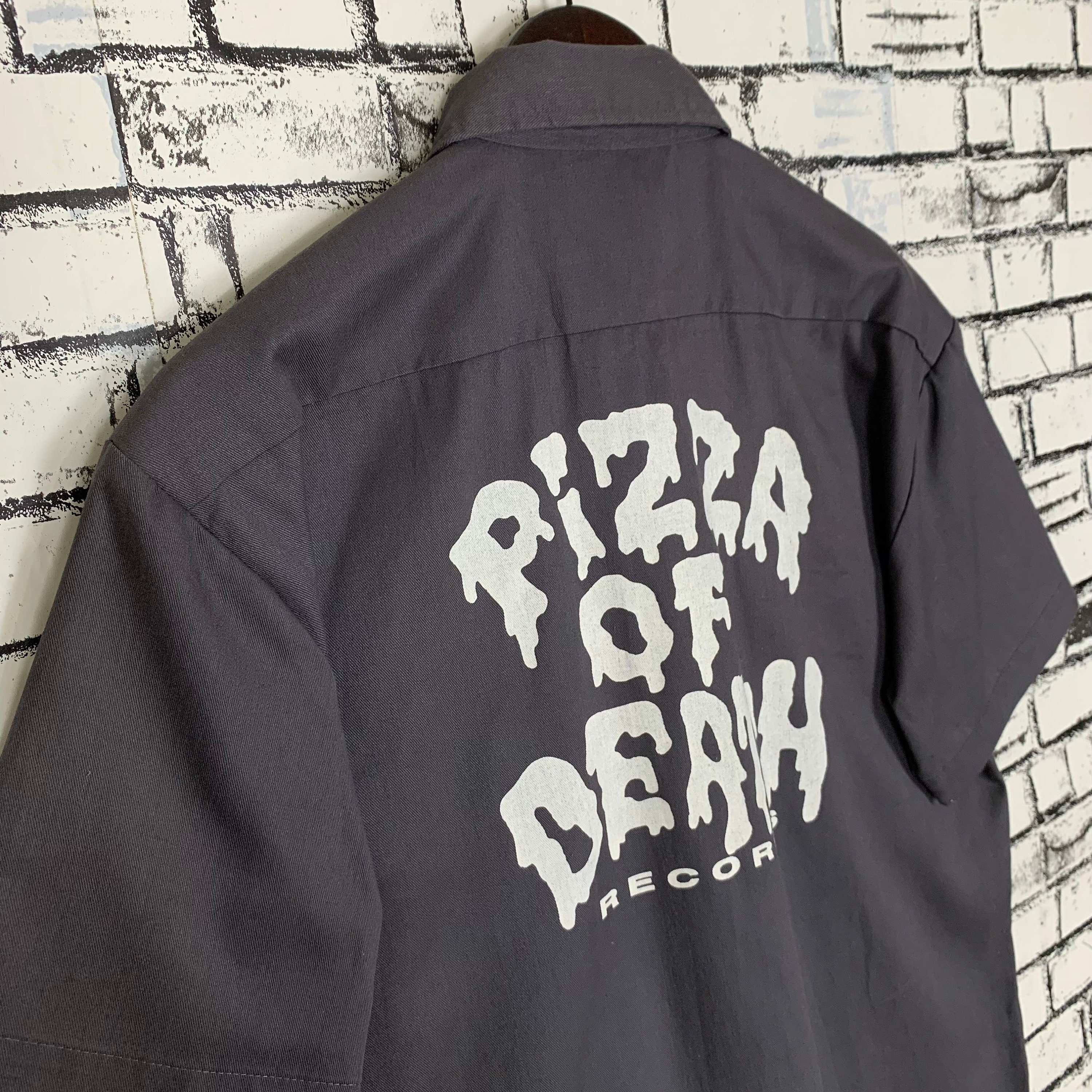 Vintage Dickies Work Shirt Pizza of Death Shirt Size Small - Etsy
