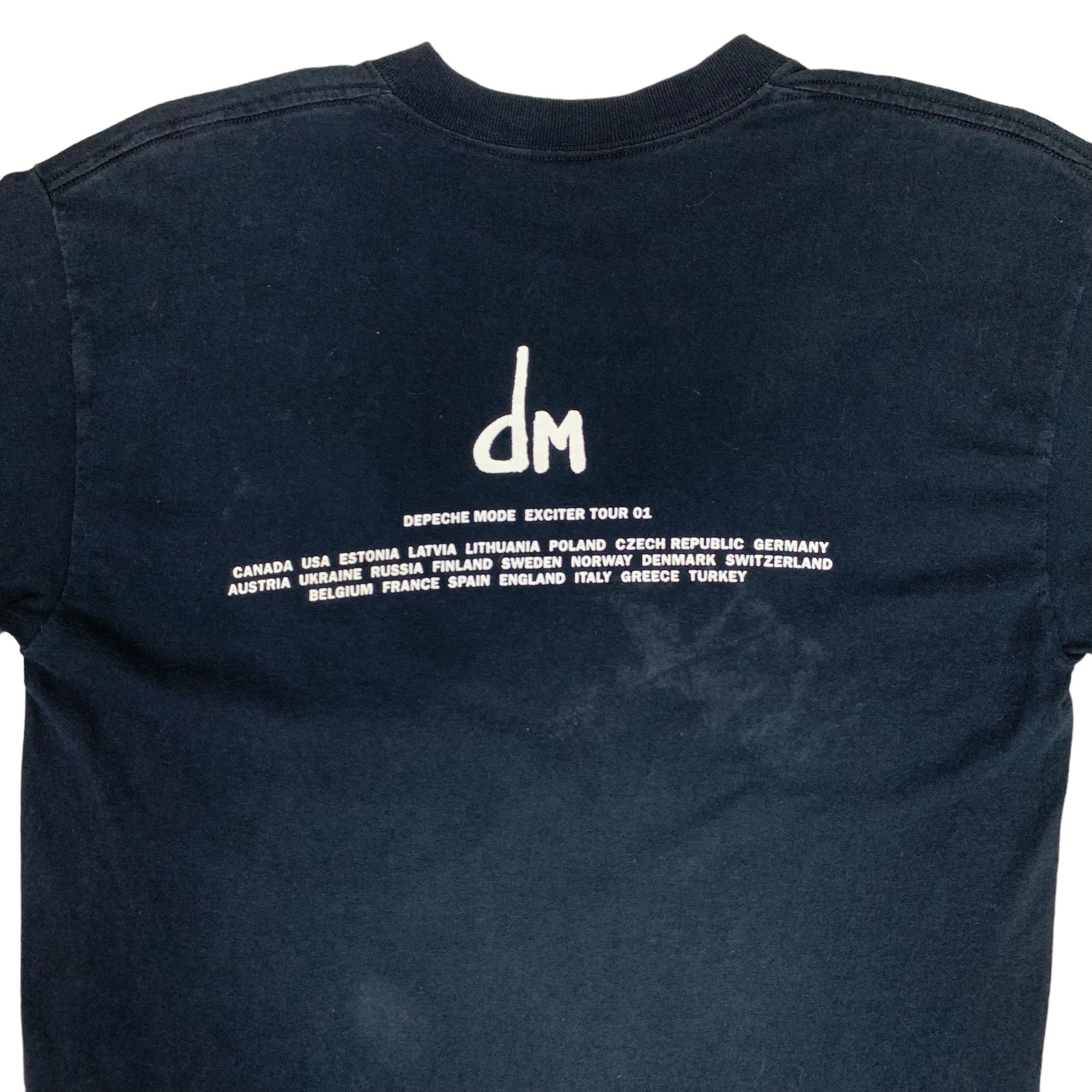 Vintage Depeche Mode Exciter Band T-shirt Size Medium - Etsy
