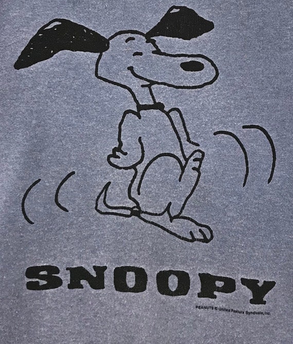 Vintage Snoopy Cartoon Character Crewneck Sweatsh… - image 4