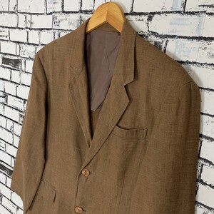 Y's Yohji Yamamoto Blazer: Linne bomullsjacka bild 3